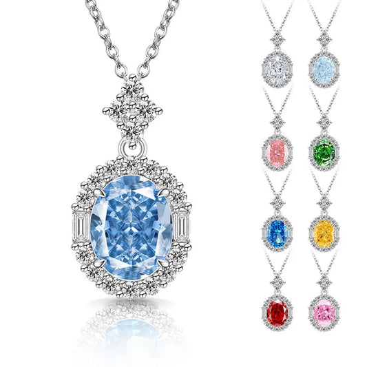 FrostBloom Silver Necklace