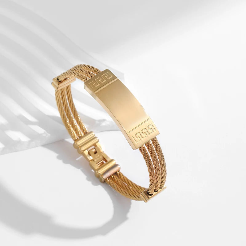 ForgeFlex Gold Bangle