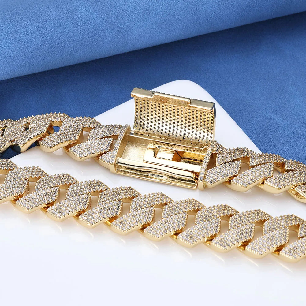 Glacial Edge Cuban Chain