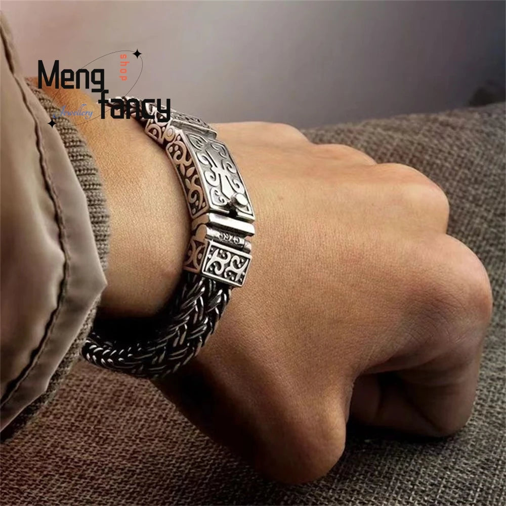Legacy Weave Cuban Bracelet