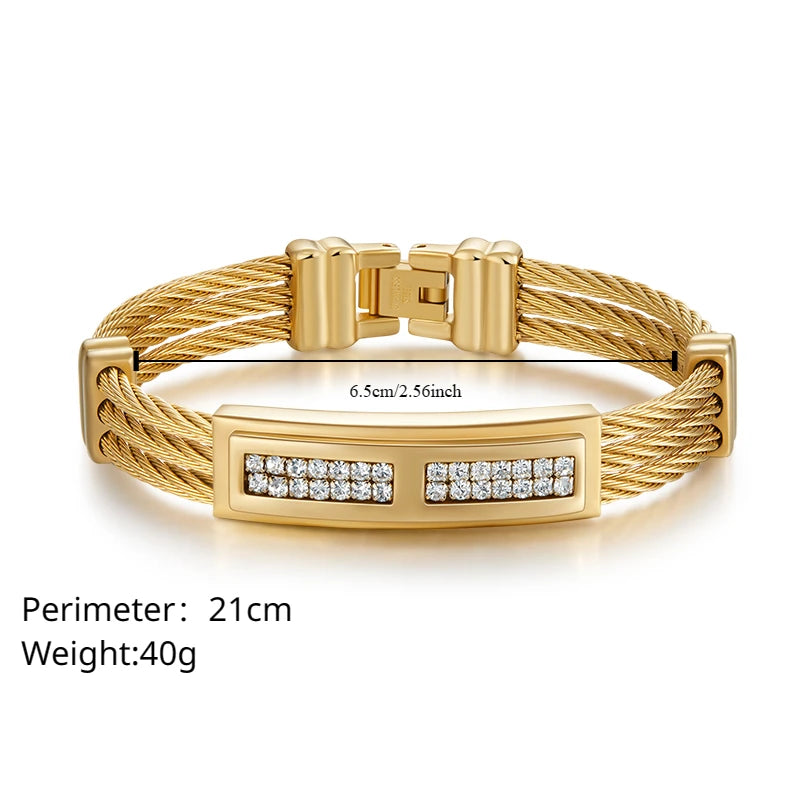 ForgeFlex Gold Bangle