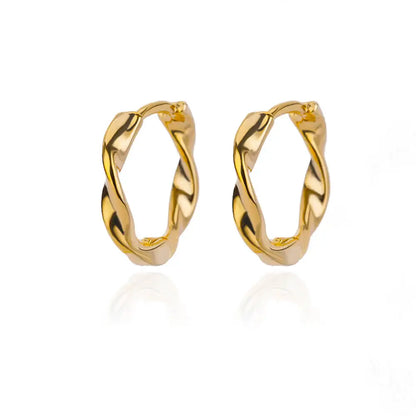 Celeste Classic Hoops
