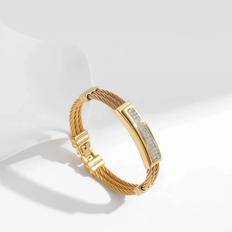 ForgeFlex Gold Bangle