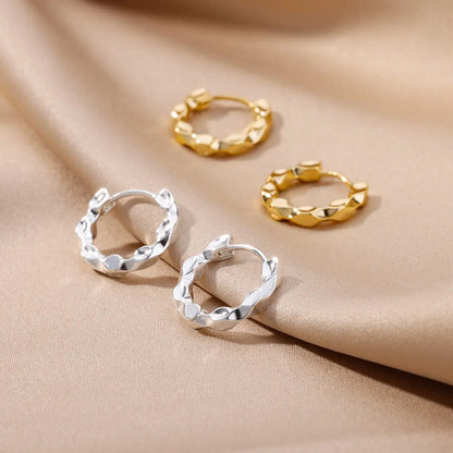Celeste Classic Hoops