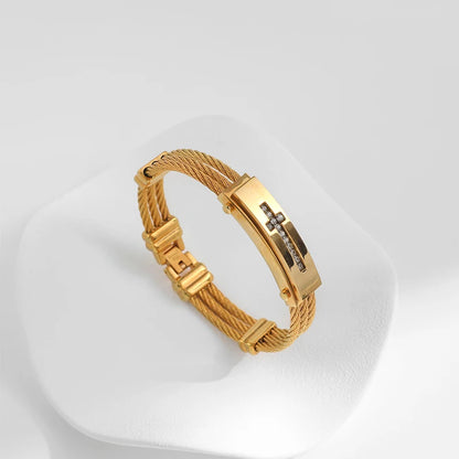 ForgeFlex Gold Bangle