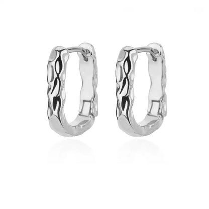 Celeste Classic Hoops