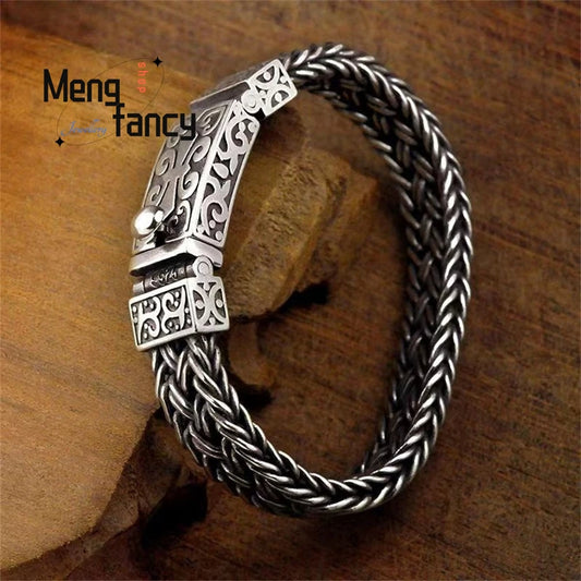 Legacy Weave Cuban Bracelet