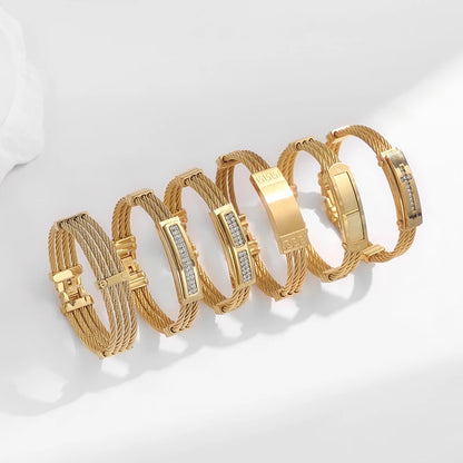 ForgeFlex Gold Bangle