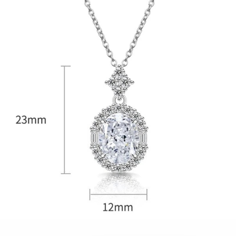 FrostBloom Silver Necklace