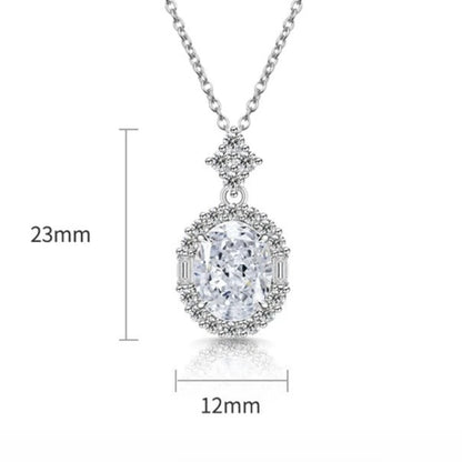 FrostBloom Silver Necklace