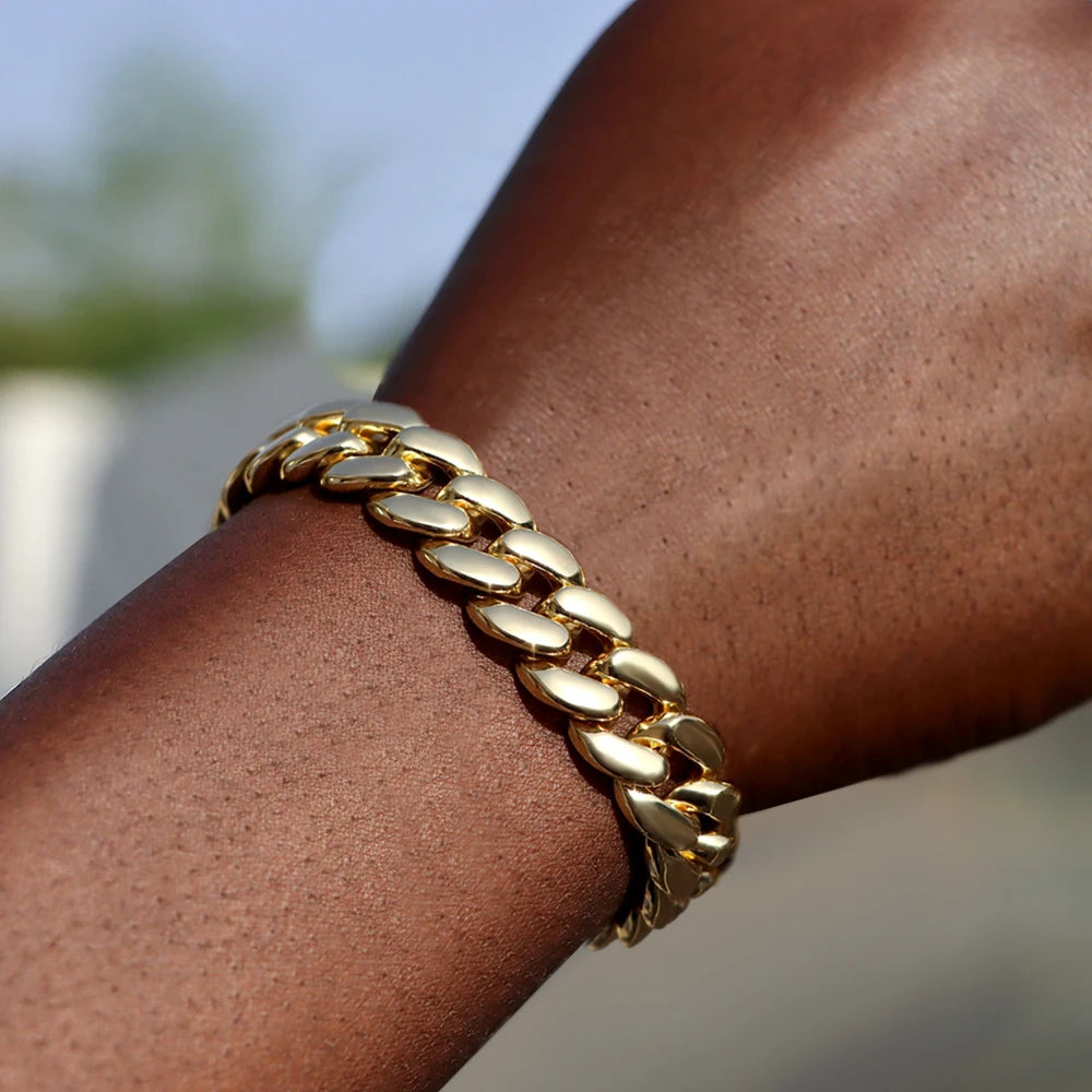 Iced Prong Cuban Bracelet