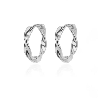 Celeste Classic Hoops