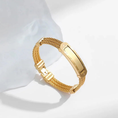 ForgeFlex Gold Bangle