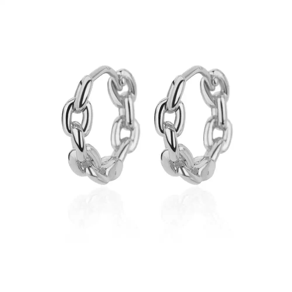 Celeste Classic Hoops