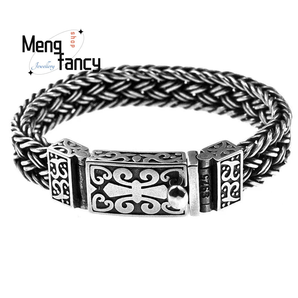 Legacy Weave Cuban Bracelet