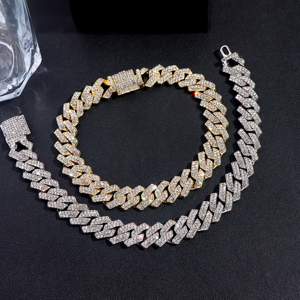 Iced Prong Cuban Bracelet