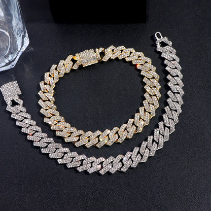 Iced Prong Cuban Bracelet