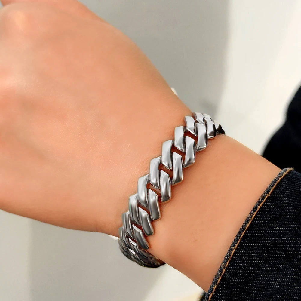 Iced Prong Cuban Bracelet