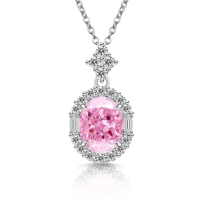 FrostBloom Silver Necklace