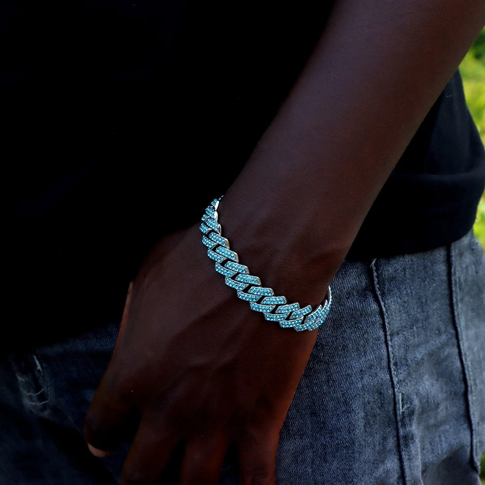 Iced Prong Cuban Bracelet