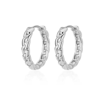 Celeste Classic Hoops