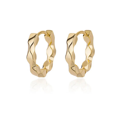 Celeste Classic Hoops