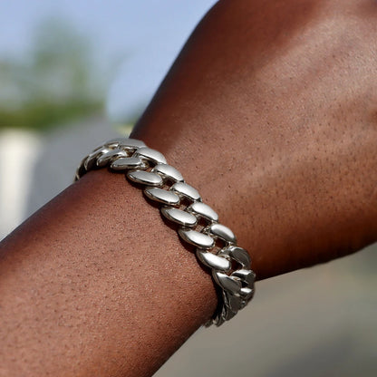 Iced Prong Cuban Bracelet