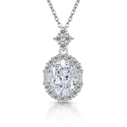 FrostBloom Silver Necklace