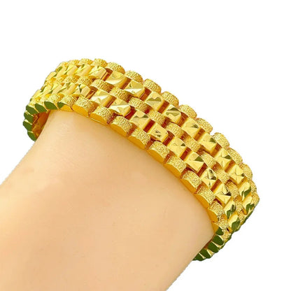 Crown Link Bracelet