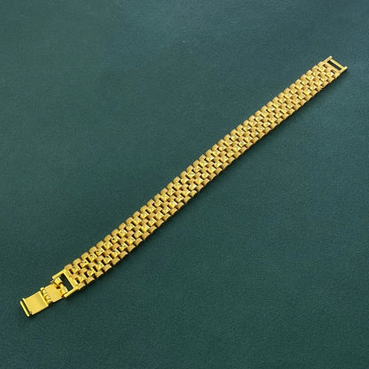 Crown Link Bracelet