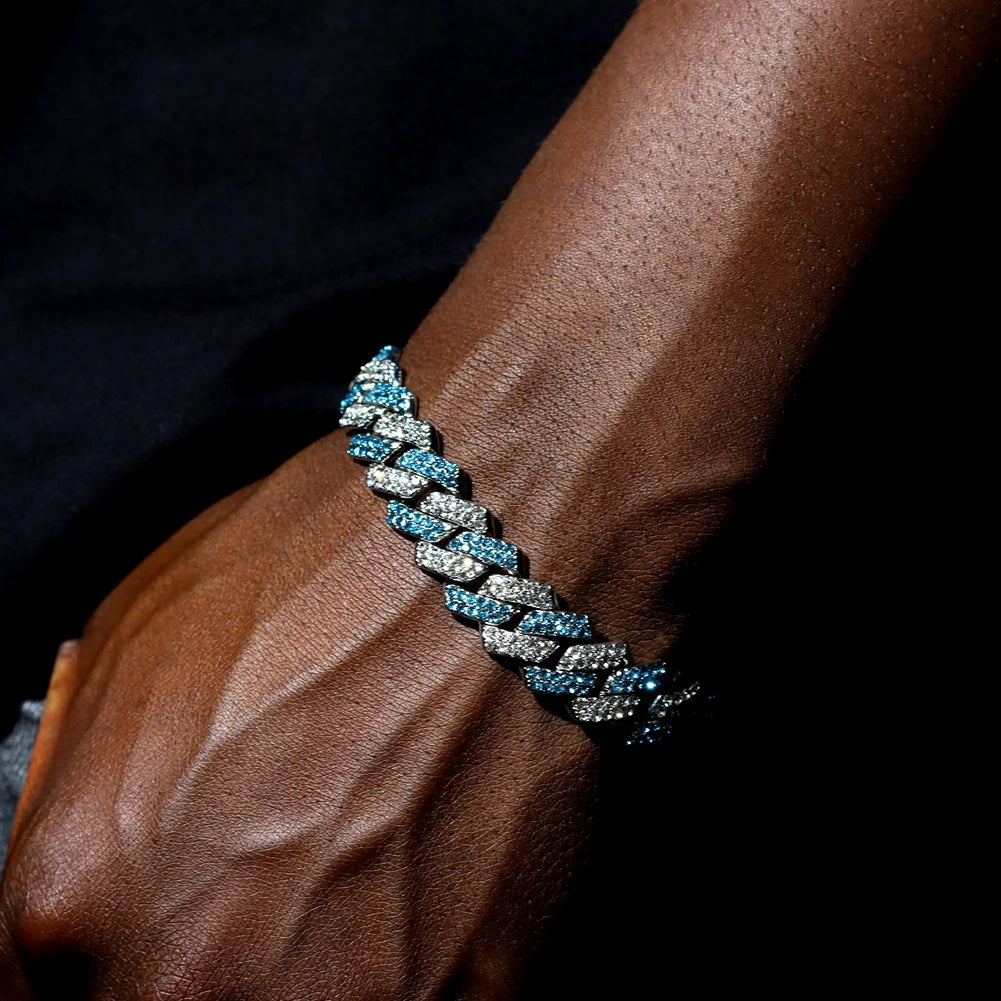 Iced Prong Cuban Bracelet