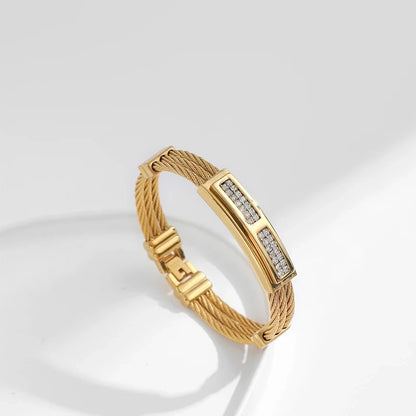 ForgeFlex Gold Bangle