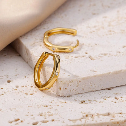 Celeste Classic Hoops