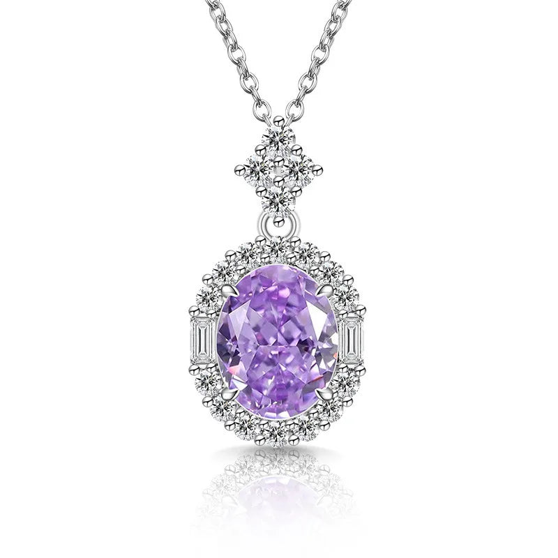 FrostBloom Silver Necklace