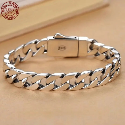 Monarch Sterling Link Bracelet