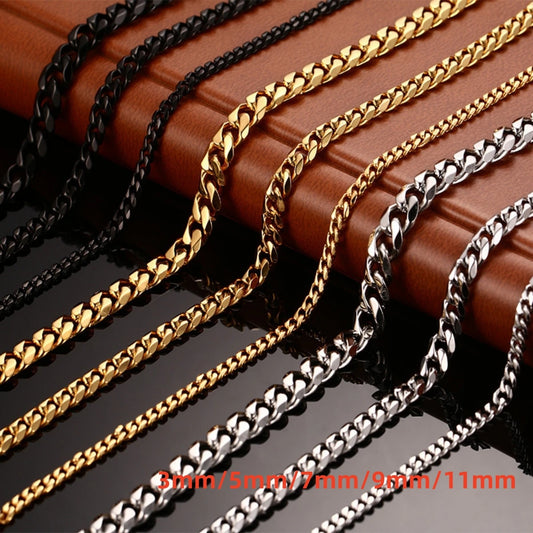 Curb Cuban Necklaces