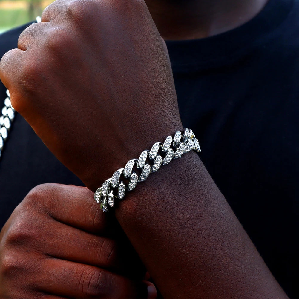 Iced Prong Cuban Bracelet