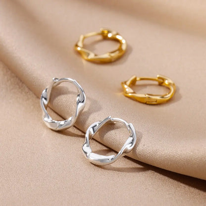 Celeste Classic Hoops